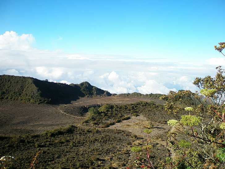 Hiking trails at the national park