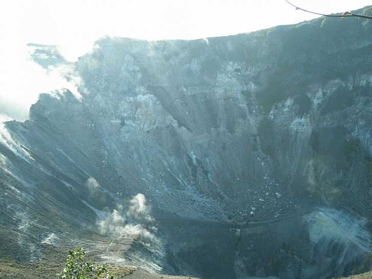 Crater walls