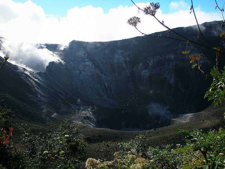 The Turrialba volcano