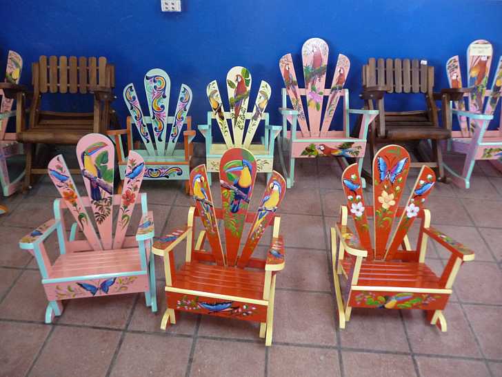 painted childrens chairs